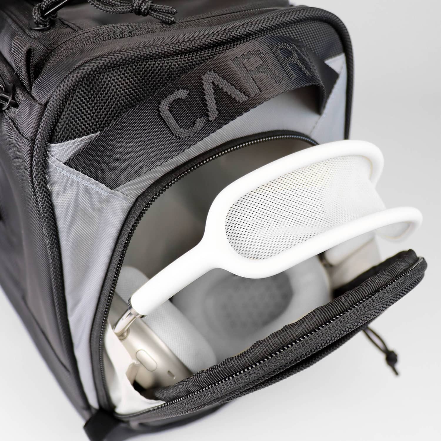 CARRYX Personal Duffel 27L under-seat personal item bag, carry-on, cabin hand luggage, no baggage fees - flight access pocket - smart