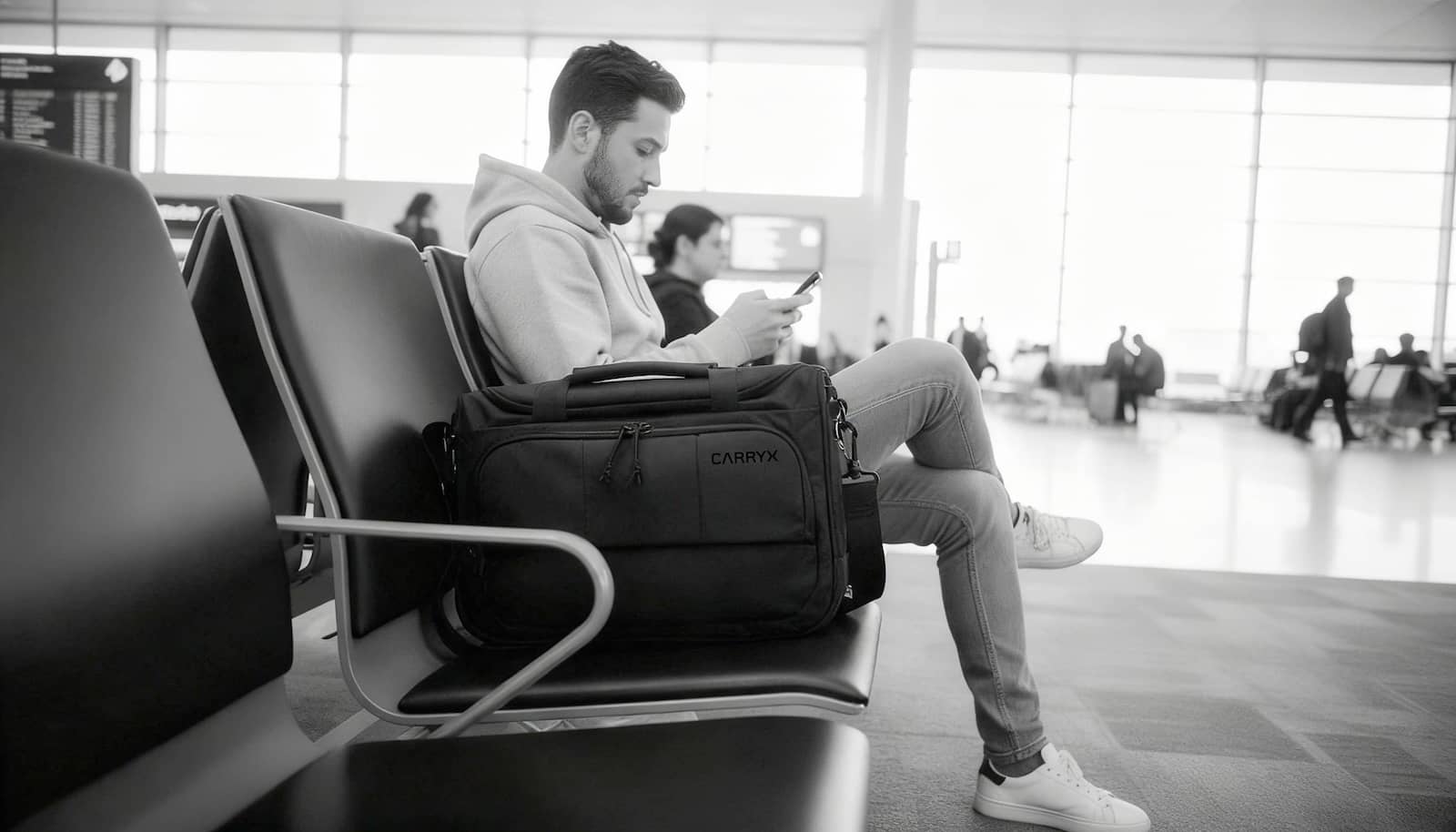 CARRYX Personal Duffel 27L underseat travel bag airport