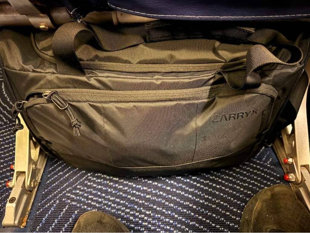 CARRY Personal Duffel 27L personal item under the seat bag airplane carry-on