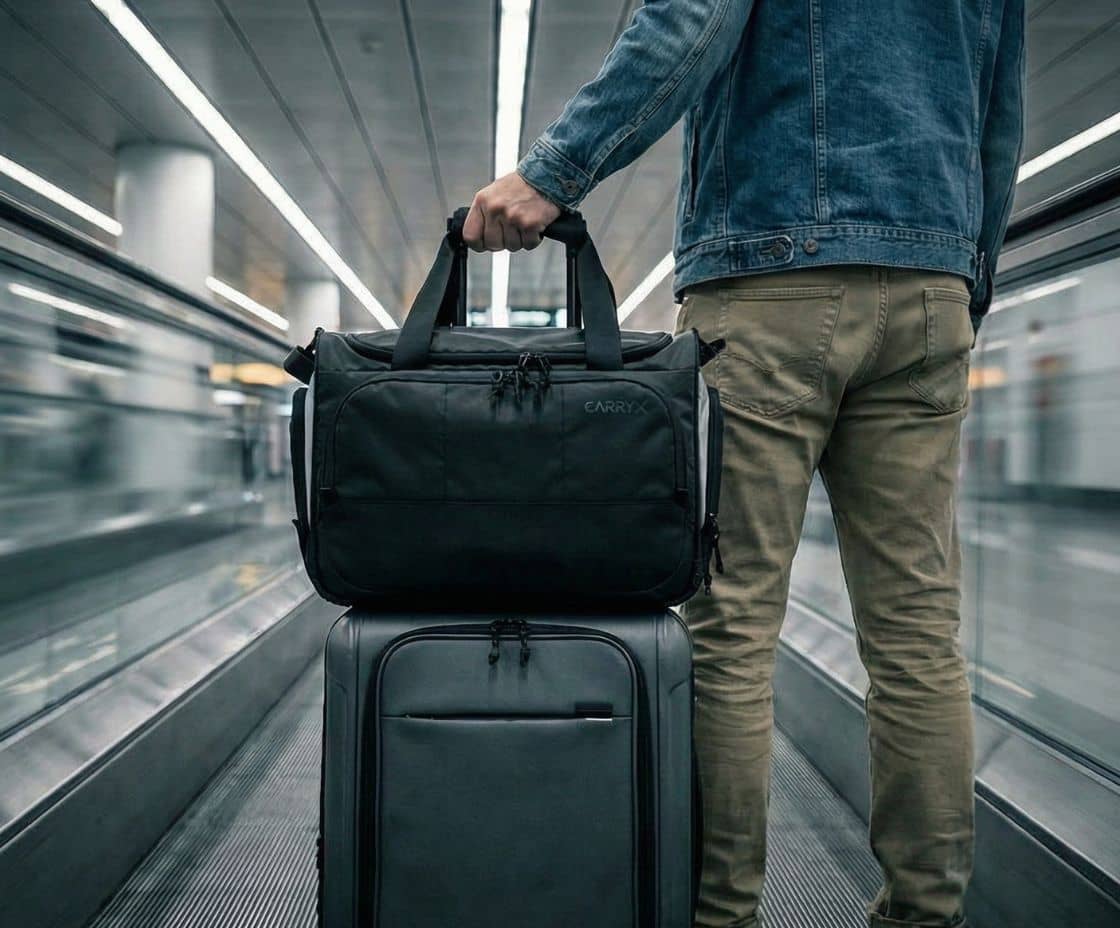 CARRYX Personal Duffel 27L underseat travel bag
