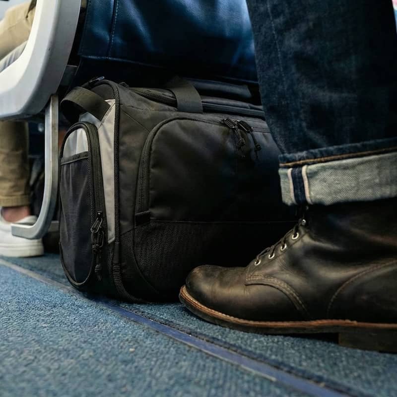 CARRYX Personal Duffel 27L under-seat travel bag cabin airplane carry-on US & Canadian Airlines