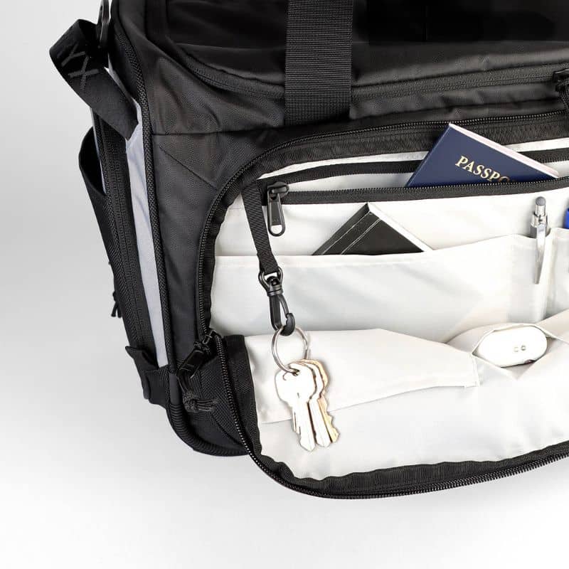 CARRYX Personal Duffel 27L underseat travel bag pocket