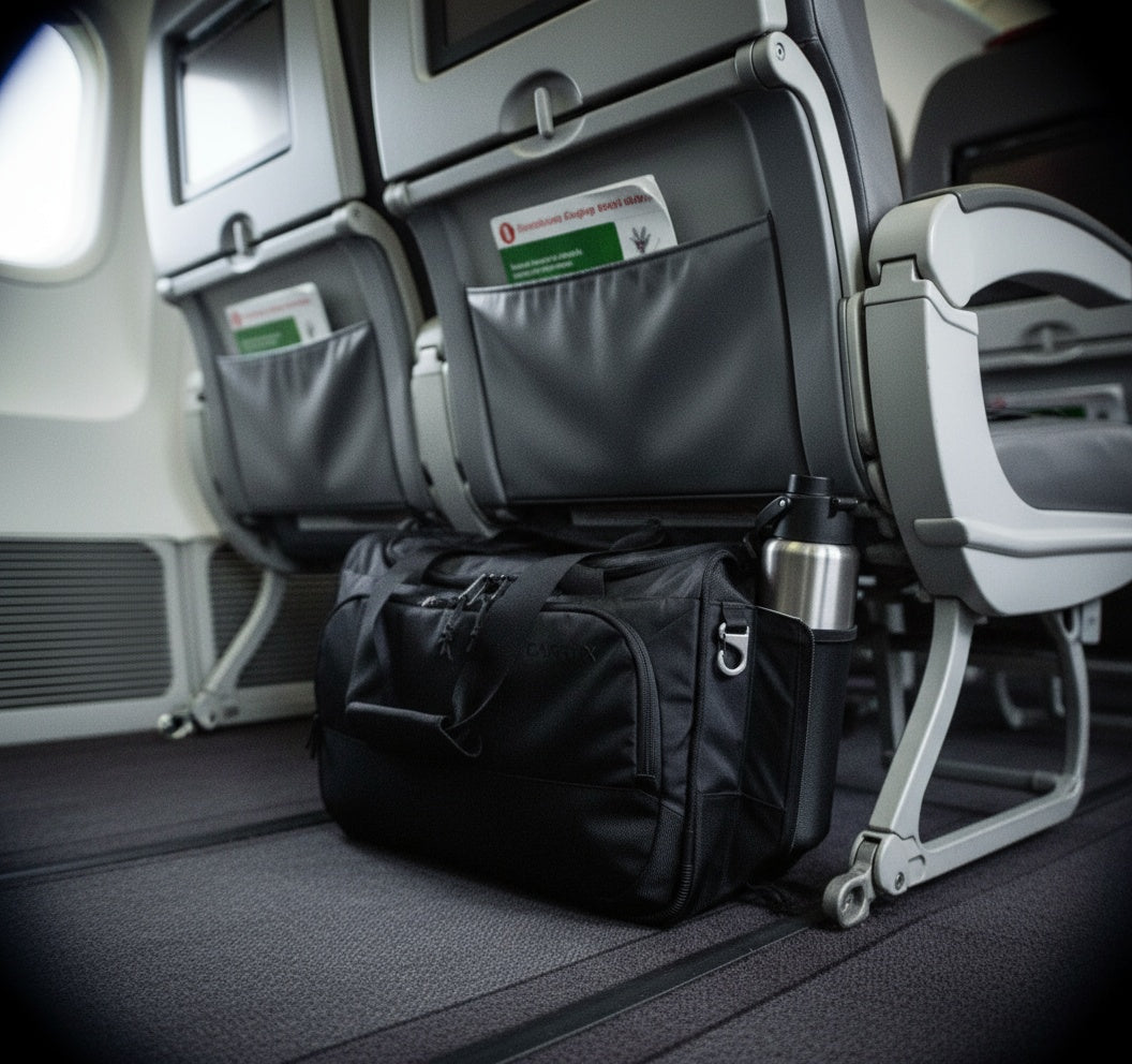 CARRYX Personal Duffel 27L underseat travel bag