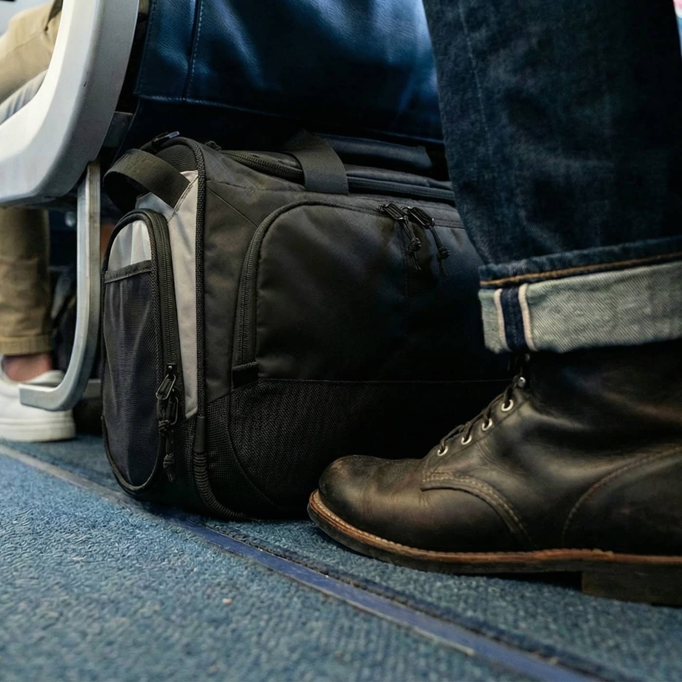 CARRYX Personal Duffel 27L under-seat travel bag cabin airplane carry-on US & Canadian Airlines