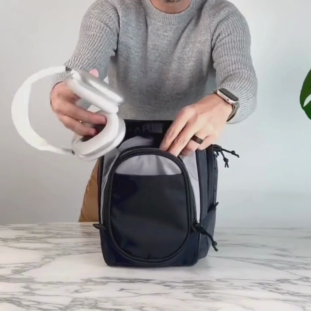 CARRYX Personal Duffel 27L under-seat personal item travel bag, short walk-through video